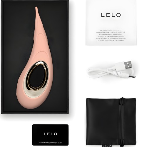 Lelo Dot Cruise Clitoral Stimulator Orange Ochre
