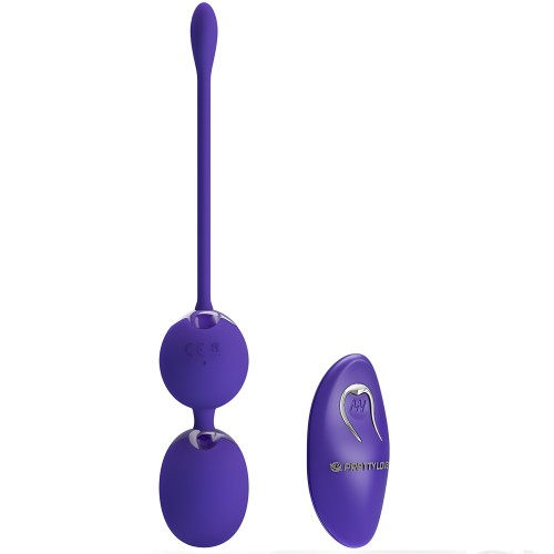 Pretty Love - Remote Control & Vibrating Balls Violet