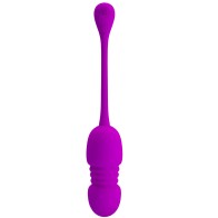 Pretty Love Callie Rechargeable Vibrating Egg Purple