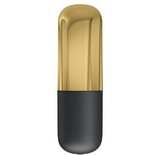 Pretty Love Golden Rechargeable Bullet Vibrator
