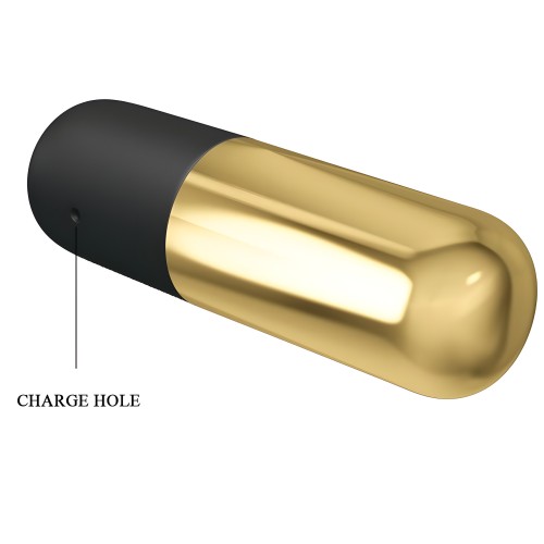 Pretty Love Golden Rechargeable Bullet Vibrator