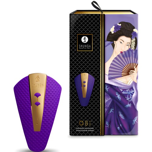 Shunga Obi Intimate Massager Purple
