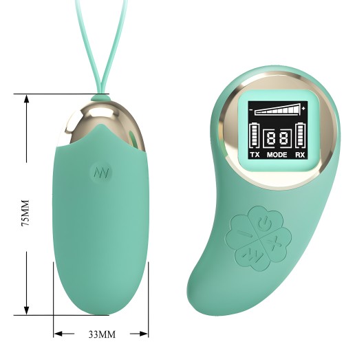Pretty Love Mina Remote Control Vibrator Green