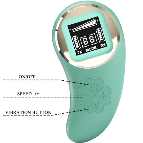 Pretty Love Mina Remote Control Vibrator Green