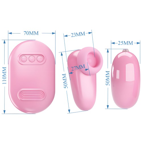 Pretty Love Magic Box Vibrator & Stimulator Pink
