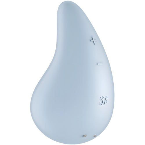 Satisfyer - Dew Drop Vibrador Lay-on Azul