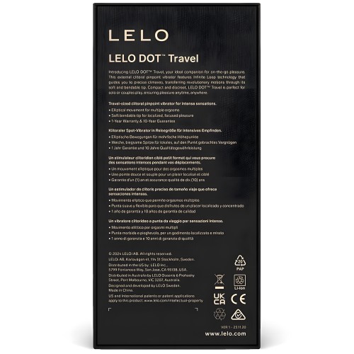 Lelo Dot Travel Clitoral Stimulator