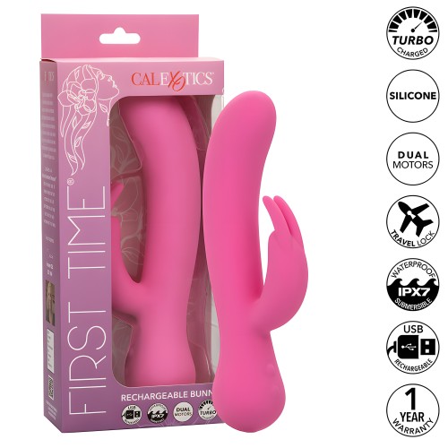 Calexotics First Time Rechargeable Rabbit Vibrator