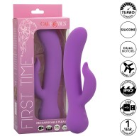 - First Time Vibrador Complaciente Recargable Morado