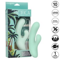 Calexotics - Pacifica Fiji Vibrador Y Estimulador Punto G 10 Vibraciones Aqua