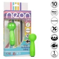 Calexotics - Neon Vibes The Bubbly Vibe Mini Masajeador 10 Vibraciones Verde