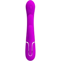 Pretty Love - Shania Triple Vibrador Rabbit Multifunción Rosa