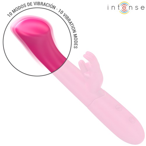 Intense Julieta Rabbit Vibrator 18.6 cm 10 Vibrations Pink