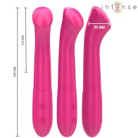 Intense Paty Flexible Vibrator 19cm 10 Vibrations Model 2 Pink