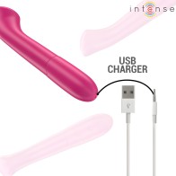 Intense - Paty Vibrador 19 Cm Flexible 10 Vibraciones Modelo 2 Rosa