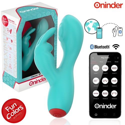 Oninder Cute - Love Bunny G-Spot and Clitoral Vibrator - Free Global App