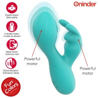 Oninder Cute - Love Bunny G-Spot and Clitoral Vibrator - Free Global App