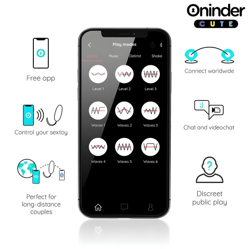 Oninder Cute Love Pleasure Vibrator
