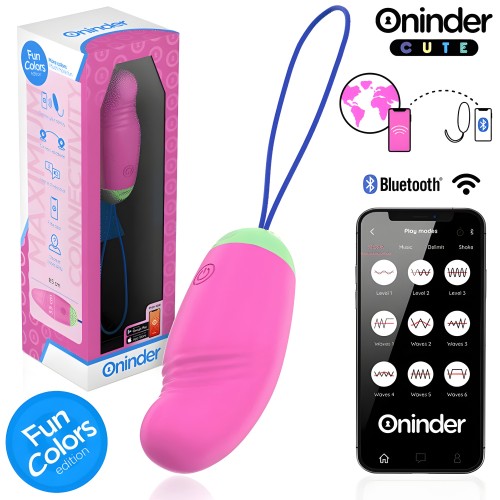 Oninder Cute Huevo Vibro-rotador