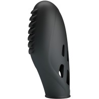 Vibrador De Dedo Pretty Love Gilo - Silicona Negra