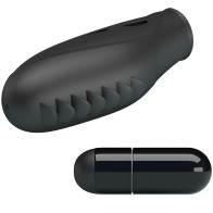 Pretty Love Gilo Finger Vibrator - Black Silicone