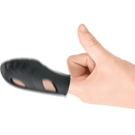 Pretty Love - Finger Vibrator Silicone Black