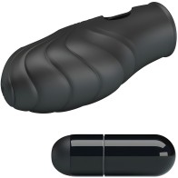 Pretty Love - Finger Vibrator Silicone Black