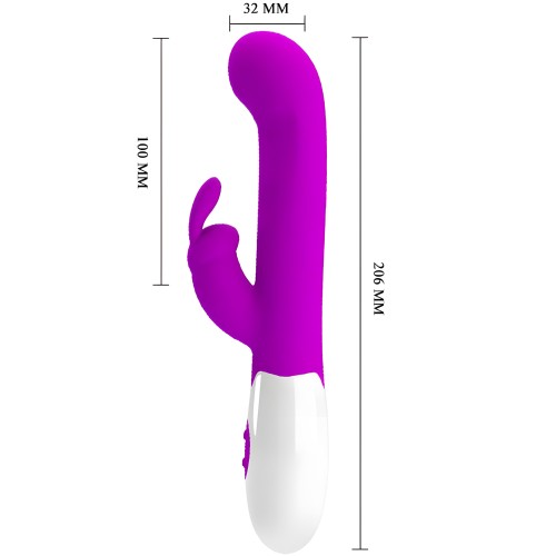 Pretty Love Centaur Vibrador Rabbit 30 Modos De Vibración Morado