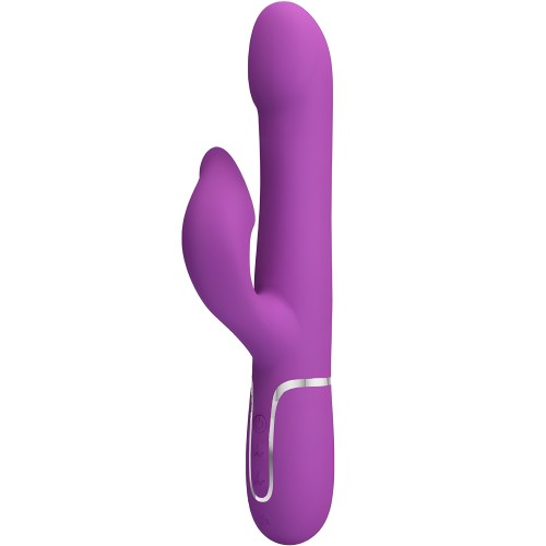 Pretty Love - Vibrador & Estimulador Multifunción 4 En 1 Morado