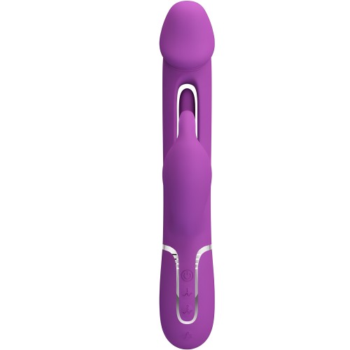 Pretty Love Kampas Multifunctional Rabbit Vibrator 3 in 1 Purple