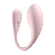 Kiiroo Spot Kiss Me U-Shaped Vibrator Pink