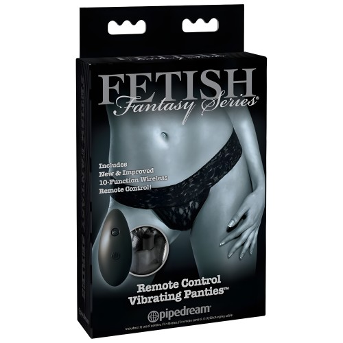 Remote Vibrator Thong - Fetish Fantasy