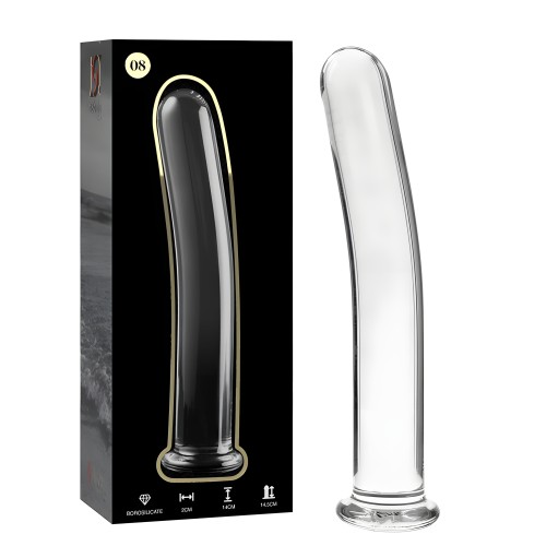 Nebula Series By Ibiza - Modelo 8 Dildo Cristal Transparente 14.5 cm