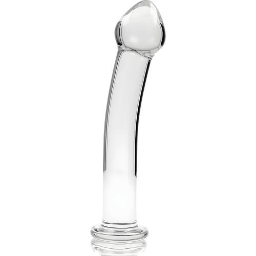 Modelo 11 Dildo Cristal Transparente