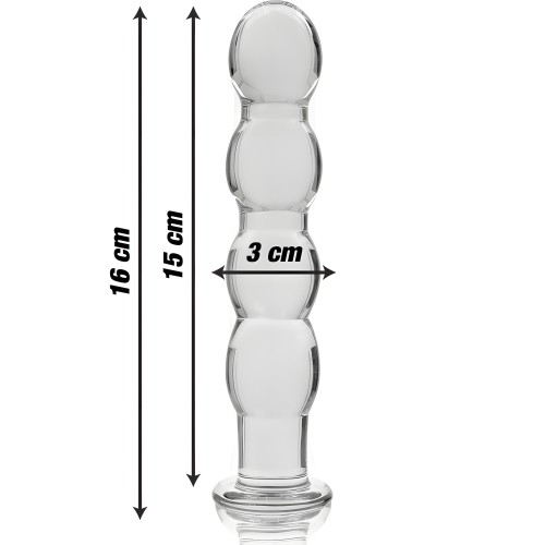 Nebula Series By Ibiza - Modelo 10 Dildo Cristal Transparente