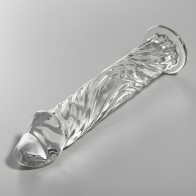 Modelo 12 Dildo Cristal Transparente 17 Cm -o- 3.5 Cm