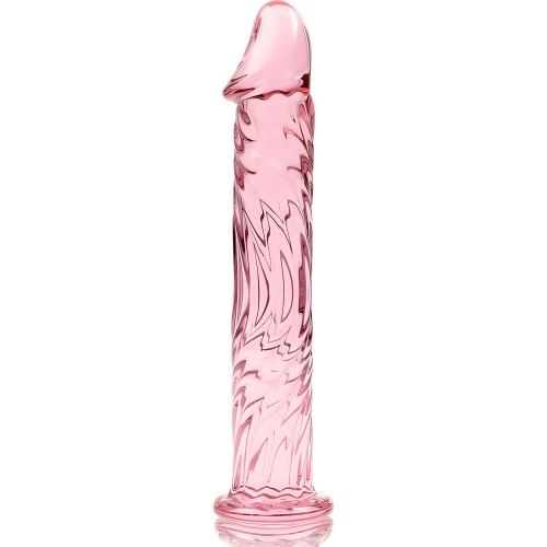 Modelo 12 Dildo Cristal Rosa