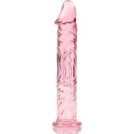 Modelo 12 Dildo Cristal Rosa