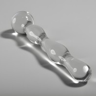 Nebula Series By Ibiza - Modelo 13 Dildo Cristal Transparente 18 Cm