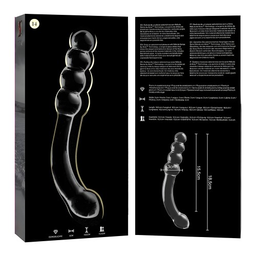 Nebula Crystal Transparent Dildo 18.5 cm