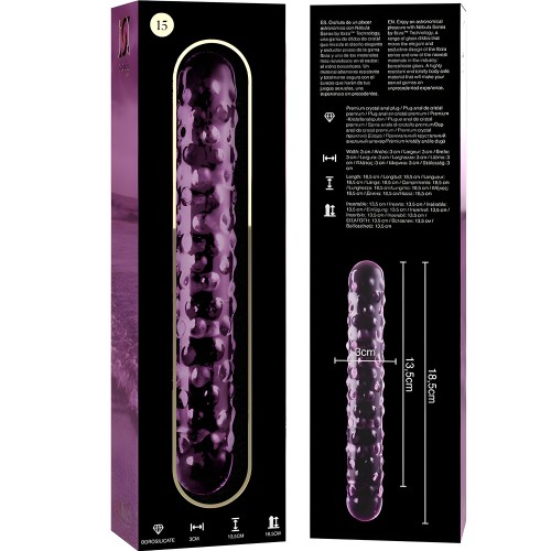 Nebula Model 15 Crystal Dildo Pink 18.5 cm