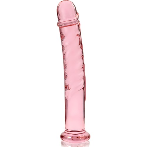 Modelo 16 Dildo Cristal Rosa