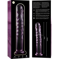 Nebula Series Model 16 Pink Glass Dildo