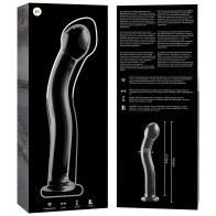 Modelo 18 Dildo Cristal Transparente