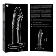 Modelo 19 Dildo Cristal Transparente 18.5 Cm -o- 4 Cm