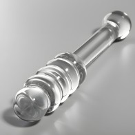Nebula Series By Ibiza - Modelo 20 Dildo Cristal Transparente 20.5 Cm -o- 3 Cm
