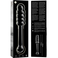 Nebula Series By Ibiza Model 20 Transparent Crystal Dildo