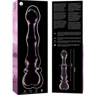 Model 21 Crystal Dildo Pink 20.5 cm -o- 3.5 cm