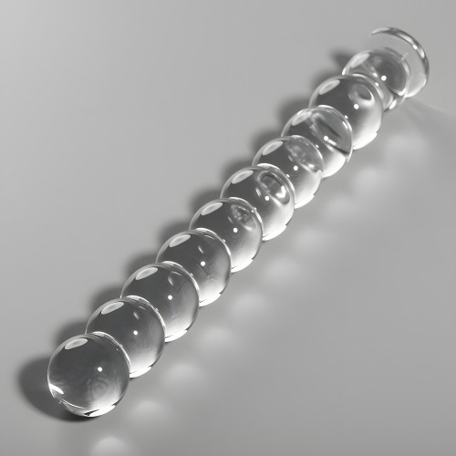 Nebula Series Model 22 Transparent Glass Dildo