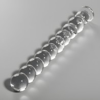 - Modelo 22 Dildo Cristal Transparente 21.5 Cm -o- 2.5 Cm